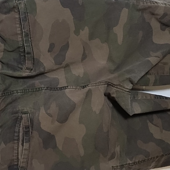 Camouflage Light Weight Soft Cotton Canvas Camo Cargo Joggers Pockets - Picture 11 of 16